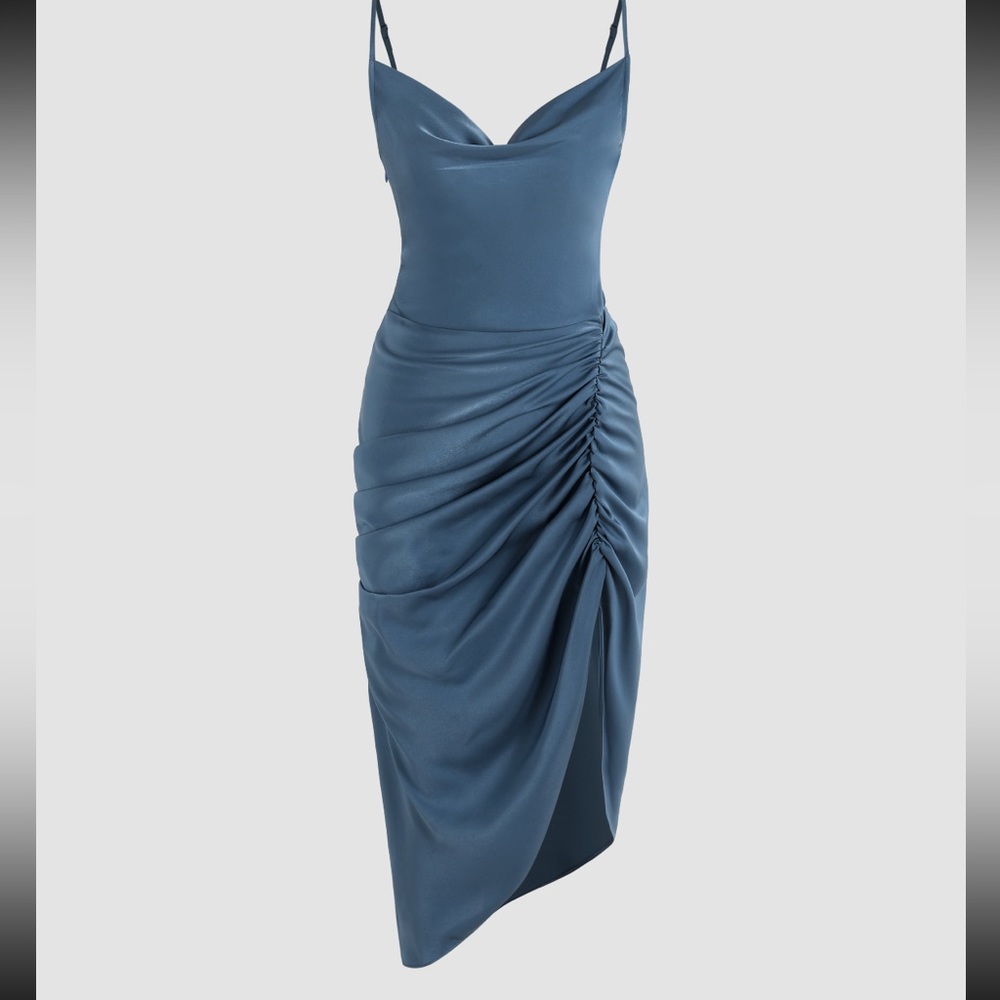Blue Cocktail Dress